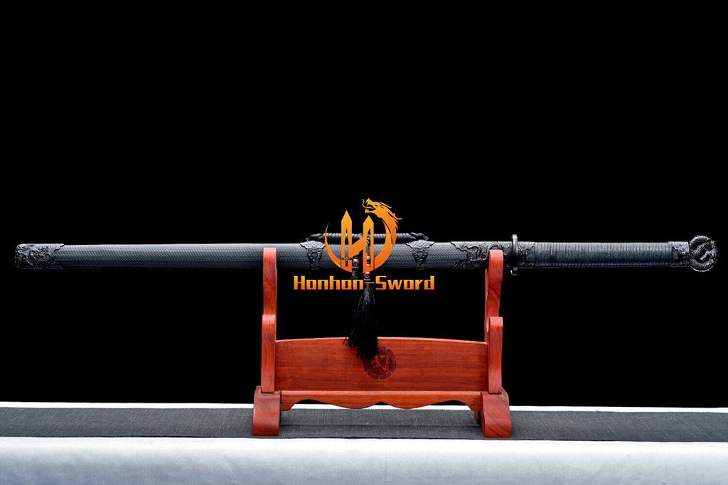 9260 Federstahl Iaito Katana Japanisches Übungsschwert Ungeschärfte, stumpfe Klinge, Full Tang