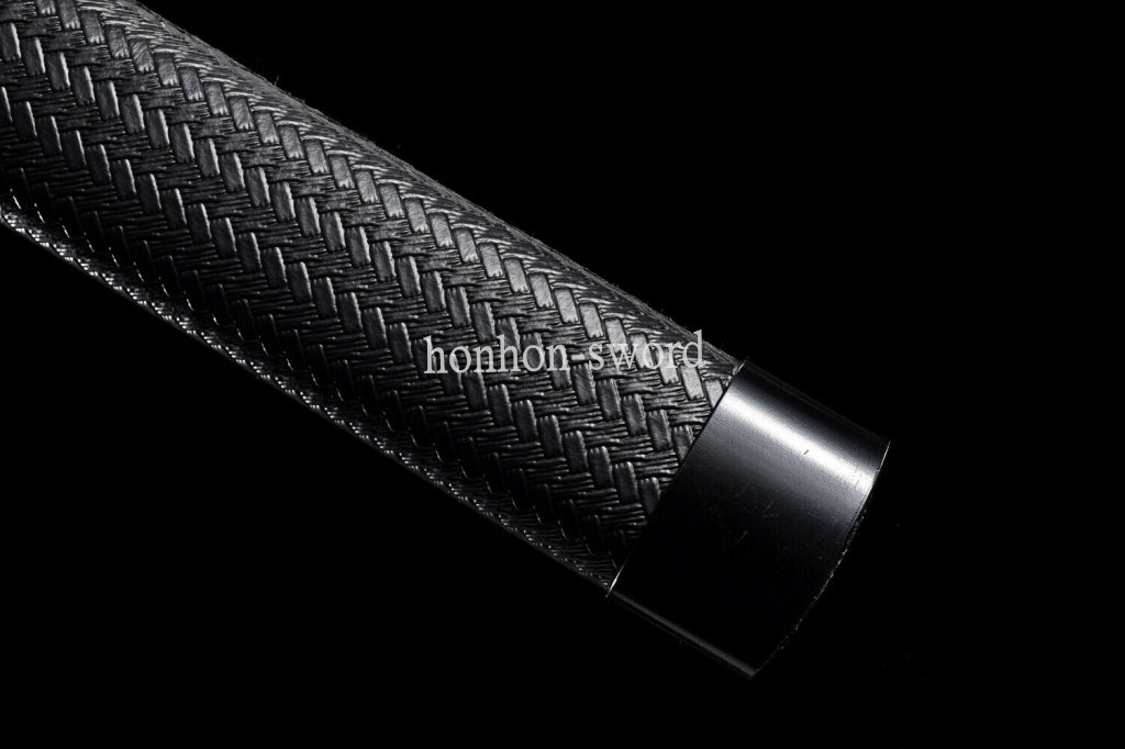 Mini épée courte de samouraï japonais d'auto-défense Tanto en acier à ressort 9260 de 18 pouces