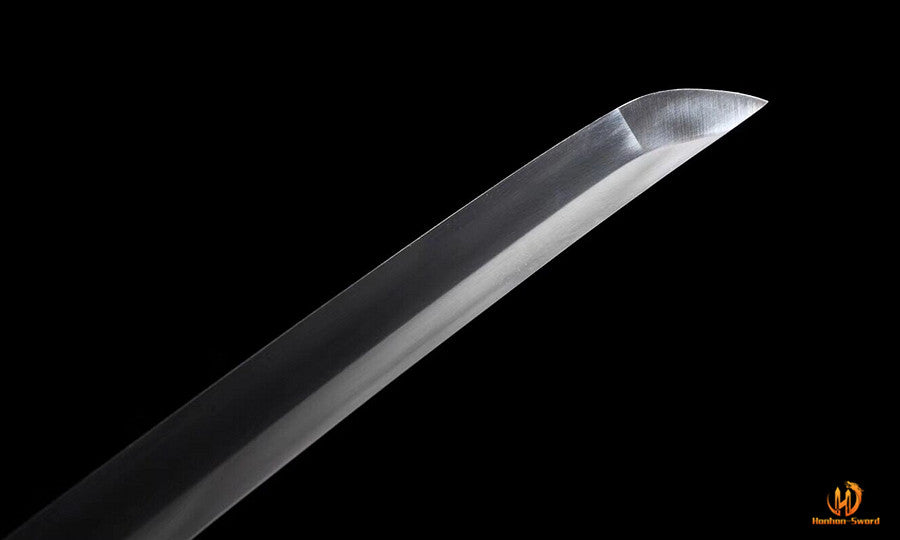 45" 1095 High Carbon Steel O Katana Japanese Samurai Sword Full Tang Sword Black and Blue