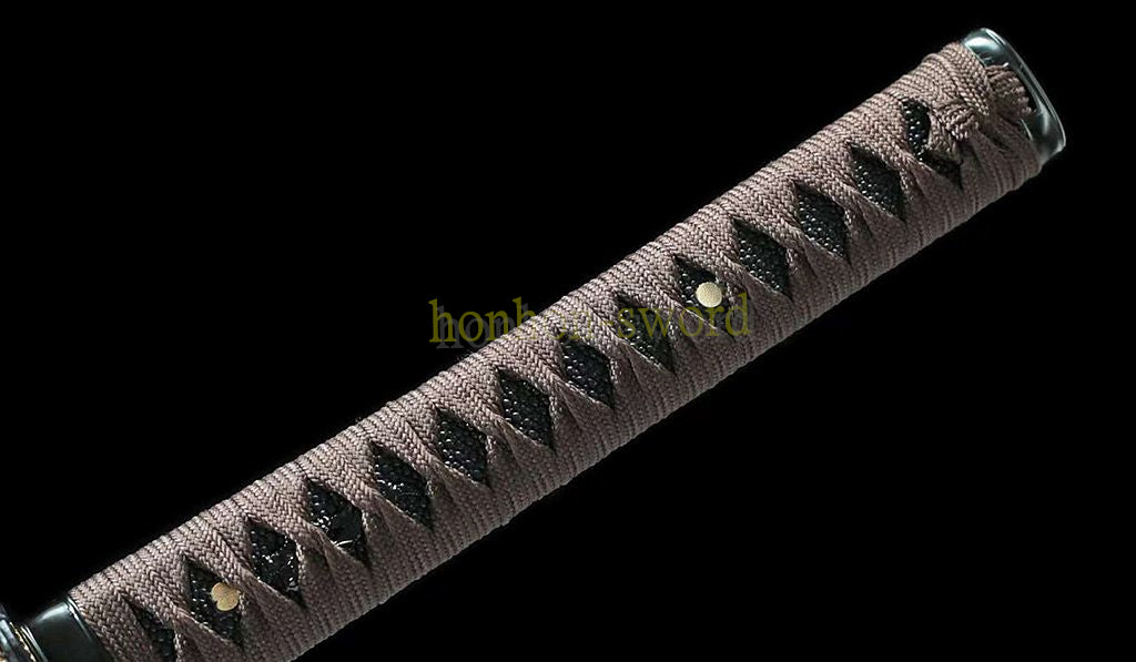 T10 Carbon Steel Katana Japanese Samurai Sword Iron Dragon Full Tang Sword Red