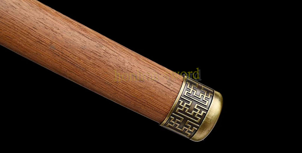 1095 High Carbon Steel Shirasaya Japanese Samurai Sword Full Tang Sword Rosewood