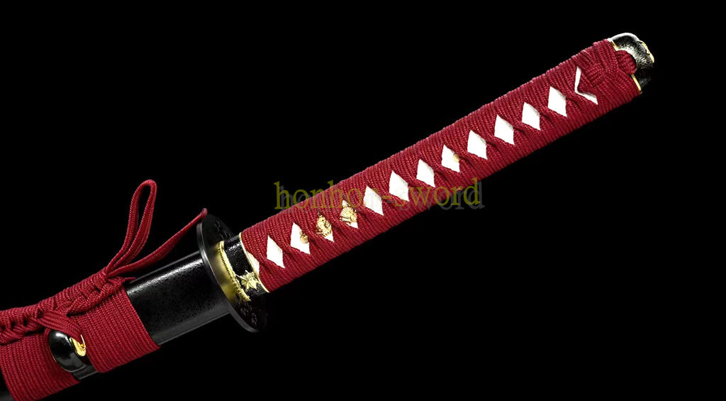 1060 Carbon Steel Iaito Katana Japanese Samurai Sword Full Tang Unsharpened Sword