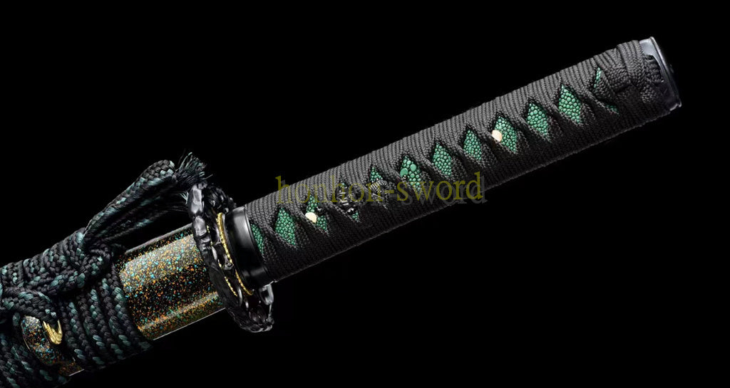 1095 High Carbon Steel Chokuto Wakizashi Japanese Samurai Real Sword