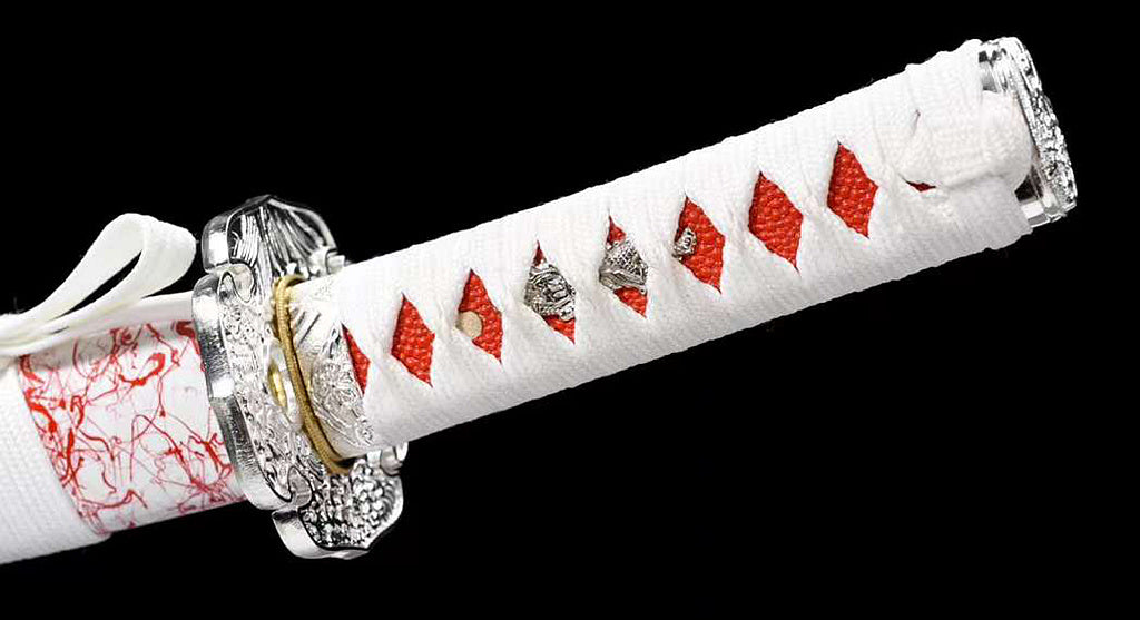 20" Damaskus gefalteter Stahl Tanto japanisches Samurai-Kurzschwert Shirasaya schwarzes Holz