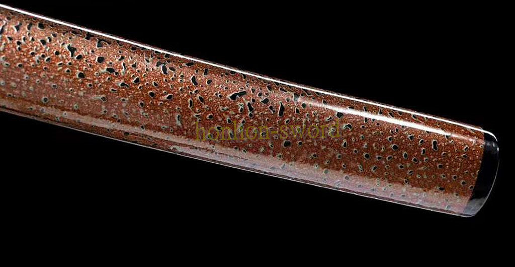 Katana à lame bleue en acier à haute teneur en carbone 1095, épée de samouraï japonais, épée complète noire