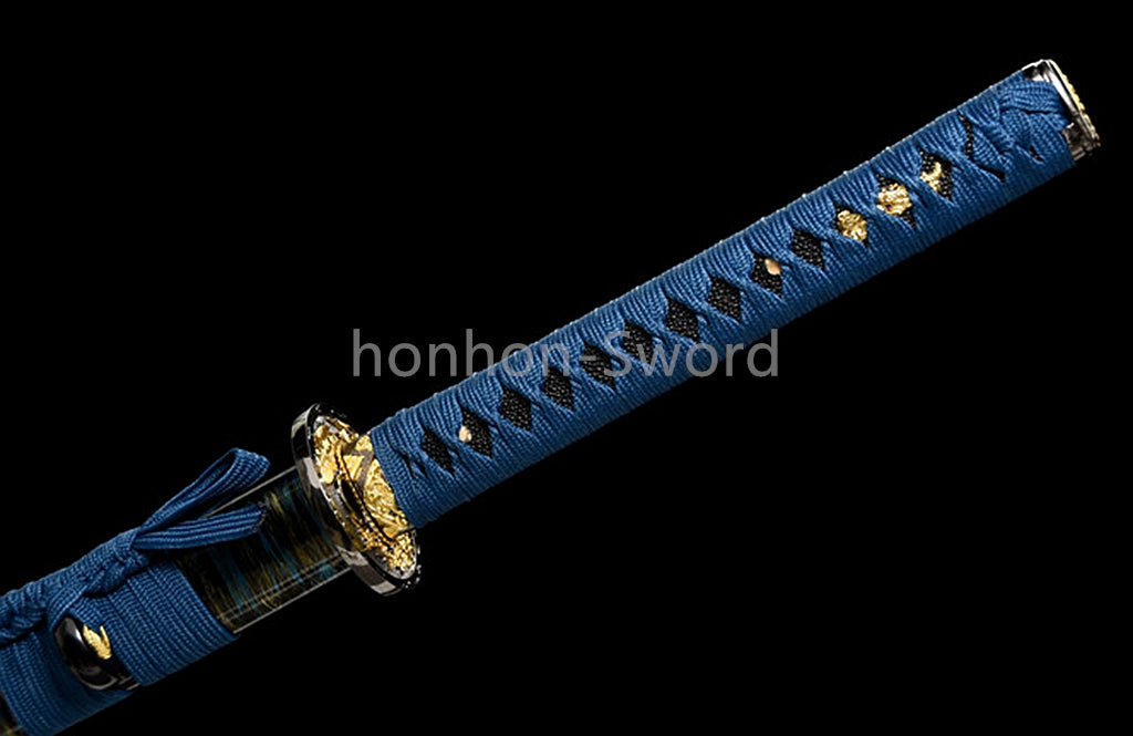 Japanese Katana Samurai 1095 High Carbon Steel Sword Full Tang Sharp For Battle