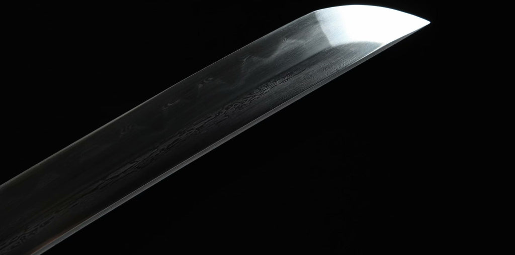 Damascus Folded Steel Clay Tempered