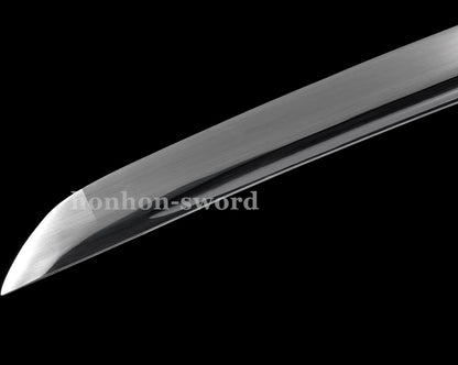 9260 Spring Steel Red Katana Japanese Samurai Sword Battle Ready