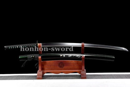 9260 Federstahl Iaito Katana Japanisches Übungsschwert Ungeschärfte, stumpfe Klinge, Full Tang 