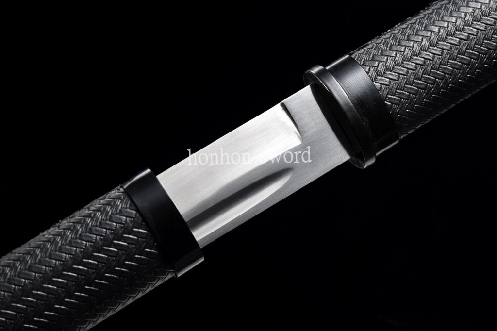 18'' 9260 Spring Steel Tanto Mini Self-defence Japanese Samurai Short Sword