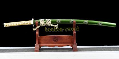 9260 Federstahl Iaito Katana Japanisches Übungsschwert Ungeschärfte, stumpfe Klinge, Full Tang 