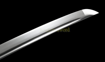 9260 Federstahl Iaito Katana Japanisches Übungsschwert Ungeschärfte, stumpfe Klinge, Full Tang 