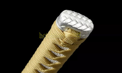 9260 Federstahl Iaito Katana Japanisches Übungsschwert Ungeschärfte, stumpfe Klinge, Full Tang 