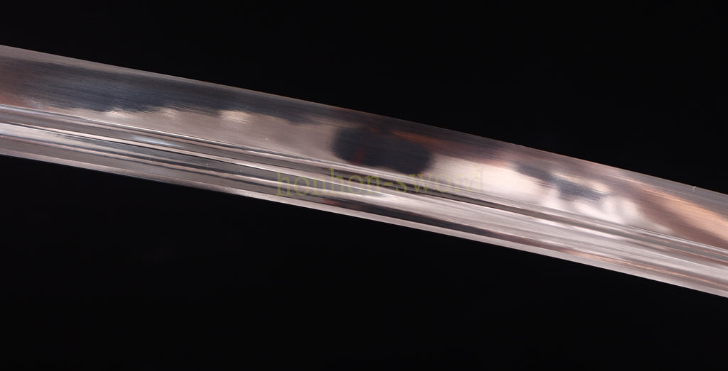 9260 Spring Steel Katana KOGARASUMARU Japanese Samurai Sword Full Tang Sword Gold