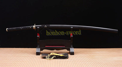 51" 9260 Spring Steel Nodachi Japanese Samurai Sword Long Katana Full Tang Sword