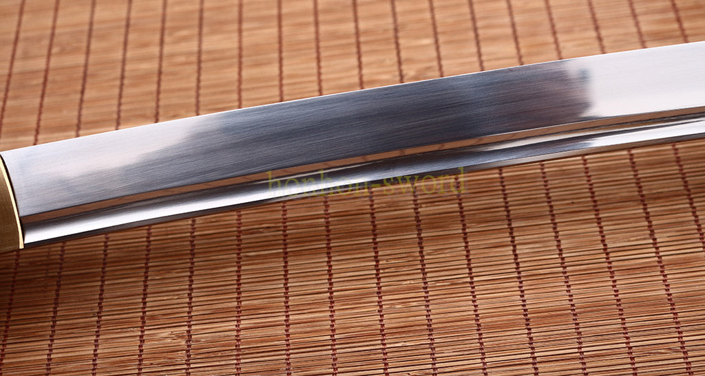 51" 9260 Spring Steel Nodachi Japanese Samurai Sword Long Katana Full Tang Sword