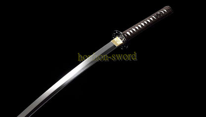 9260 Spring Steel Katana Japanese Samurai Practice Sword Full Tang Sword