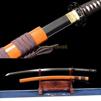 9260 Spring Steel Katana Japanese Samurai Practice Sword Full Tang Sword