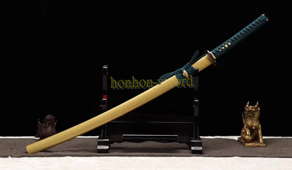 9260 Spring Steel Katana Double Bo-hi Japanese Samurai Sword Hand Forge for Battle