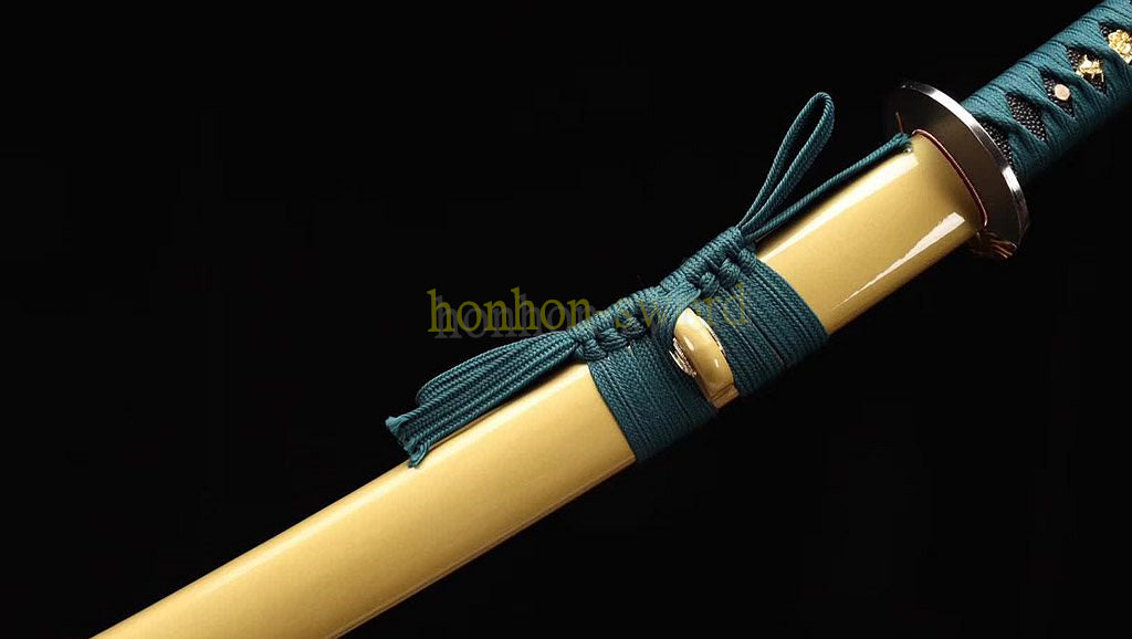9260 Spring Steel Katana Double Bo-hi Japanese Samurai Sword Hand Forge for Battle