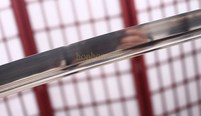 Full Tang 9260 Spring Steel Katana Japanese Samurai Sword Battle Ready Red