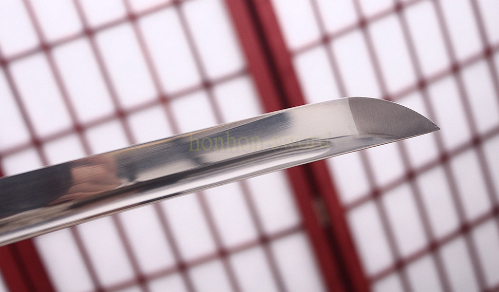 Full Tang 9260 Spring Steel Katana Japanese Samurai Sword Battle Ready Red