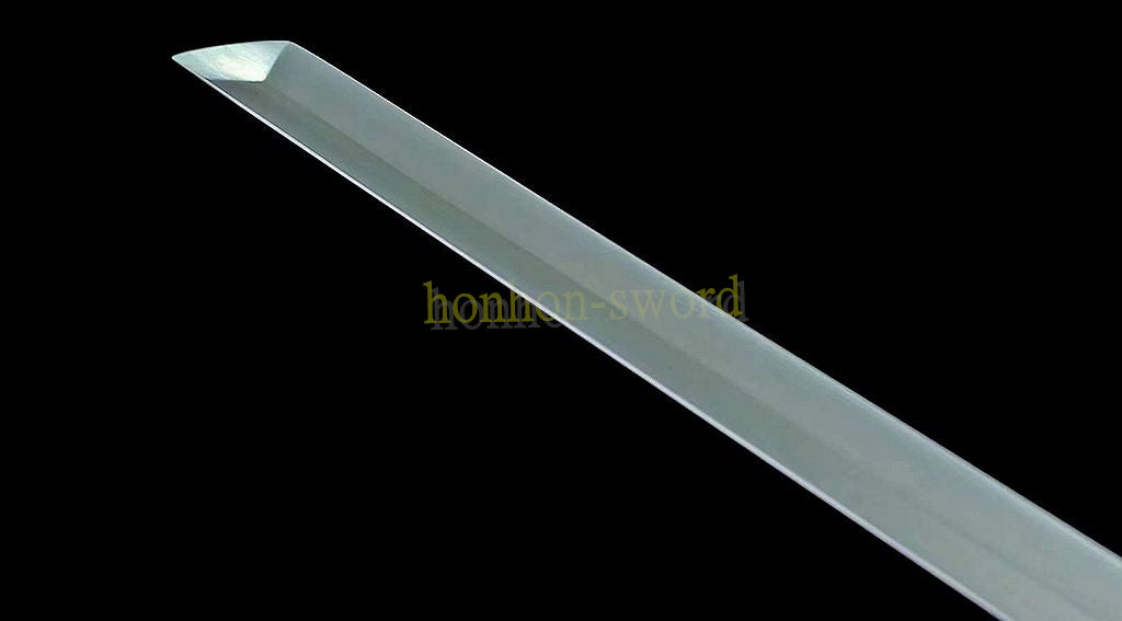 Épée chinoise Huanshou Dao en acier à haute teneur en manganèse, Tang Dao, prête pour la bataille, noire 