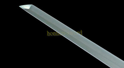 Épée chinoise Huanshou Dao en acier à haute teneur en manganèse, Tang Dao, prête pour la bataille, noire 