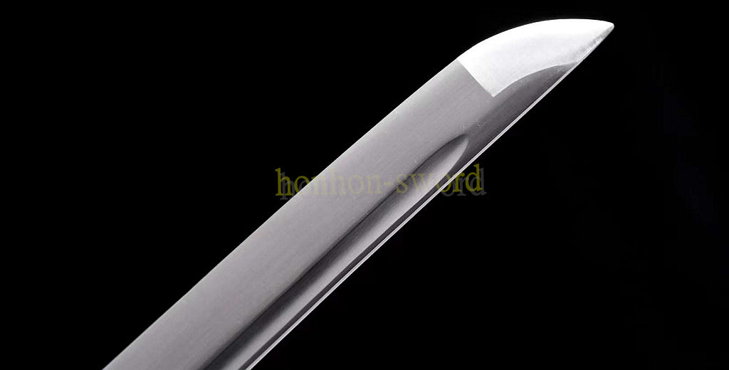 1095 High Carbon Steel Shirasaya Japanese Samurai Sword Full Tang Sword Rosewood