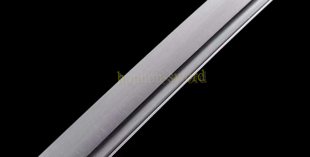 1095 High Carbon Steel Shirasaya Japanese Samurai Sword Full Tang Sword Rosewood