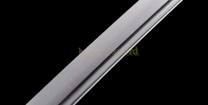 1095 High Carbon Steel Shirasaya Japanese Samurai Sword Full Tang Sword Rosewood