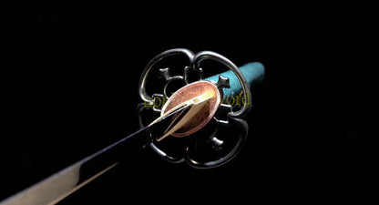 Katana à lame bleue en acier à haute teneur en carbone 1095, épée de samouraï japonais, épée complète noire 