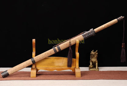 1095 High Carbon Steel Tang Dao 唐刀 Traditional Chinese Dao Sword KAMASU-Kissaki Full Tang Sword