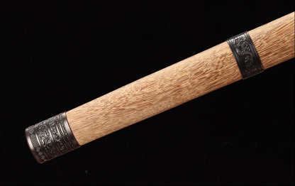 1095 High Carbon Steel Tang Dao 唐刀 Traditional Chinese Dao Sword KAMASU-Kissaki Full Tang Sword