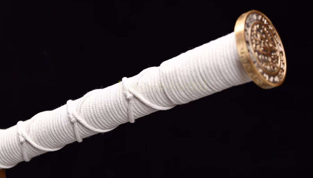 Damascus Folded Steel HanJian 汉剑 Chinese Jian Sword Sharp Rosewood Sheath