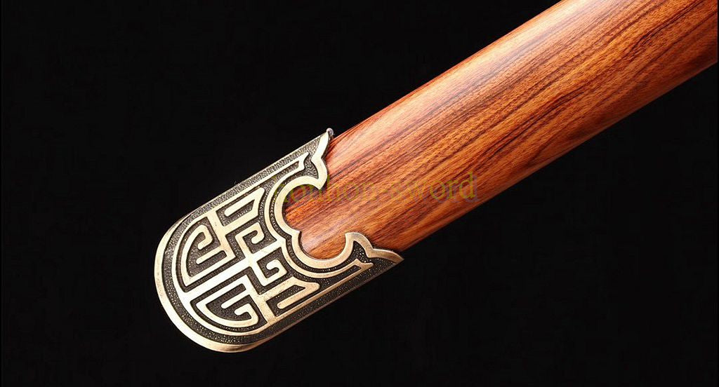 Épée de samouraï japonaise en acier plié noir, katana, lame tranchante faite à la main, noire 