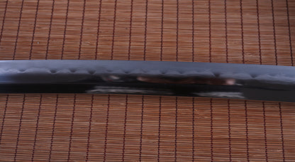 Honsanmai Clay Tempered Katana Hand Polishing Japanese Samurai Sword Lacquer Painting Saya