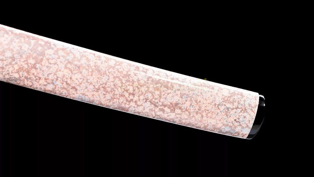 Katana à lame bleue en acier à haute teneur en carbone 1095, épée de samouraï japonais, épée complète noire 