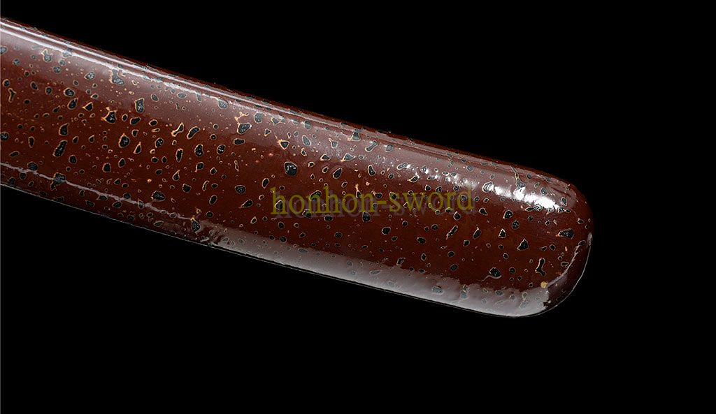Damascus Folded Steel Clay Tempered Tanto Japanese Samurai Short Sword for Battle