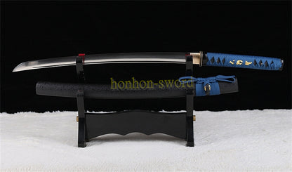 9260 Spring Steel Wakizashi Japanese Samurai Sword Sharp for Battle