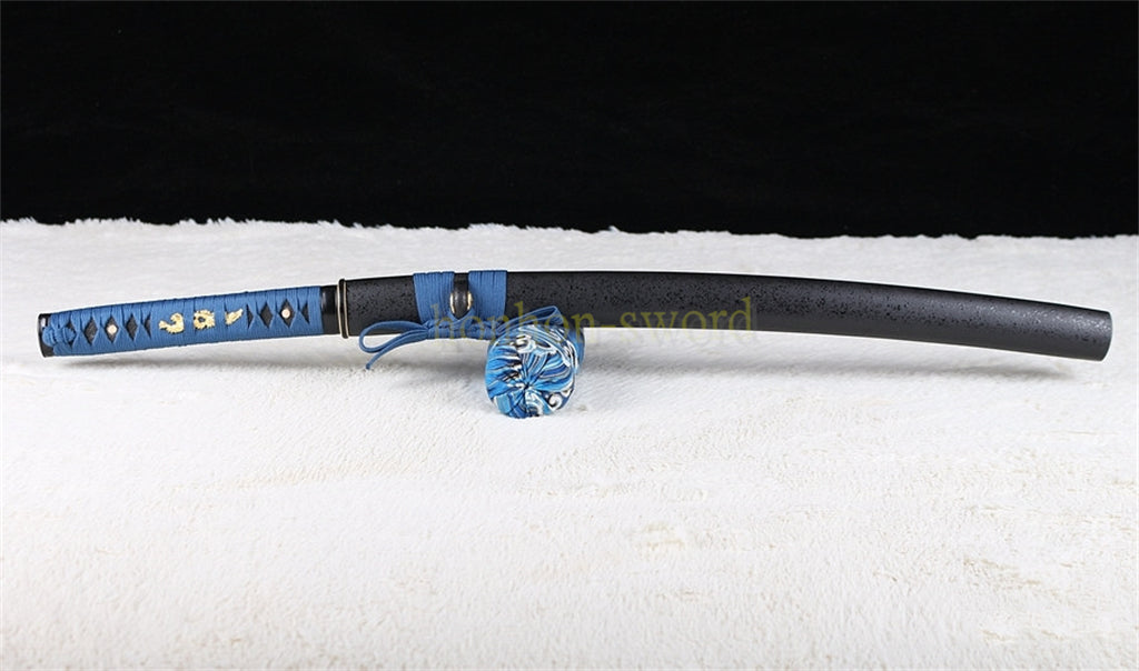 9260 Spring Steel Wakizashi Japanese Samurai Sword Sharp for Battle