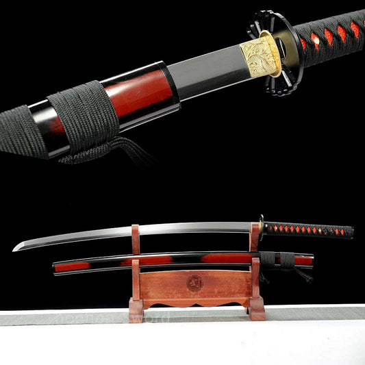 9260 Spring Steel Japanese Katana 26inch High Quality Samurai Sword Sharp Full Tang Functional