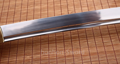 9260 Spring Steel Japanese Katana 26inch Nodachi Samurai Sword Sharp Full Tang Functional