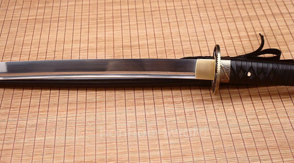 9260 Spring Steel Japanese Katana 26inch Nodachi Samurai Sword Sharp Full Tang Functional