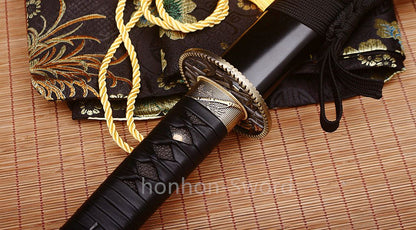 9260 Spring Steel Japanese Katana 26inch Nodachi Samurai Sword Sharp Full Tang Functional