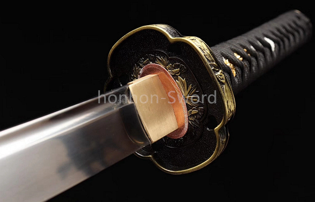 High Quality 9260 Spring Steel Japanese Tachi With Bohi Sword Sharp Full Tang