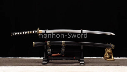 High Quality 9260 Spring Steel Japanese Tachi With Bohi Sword Sharp Full Tang