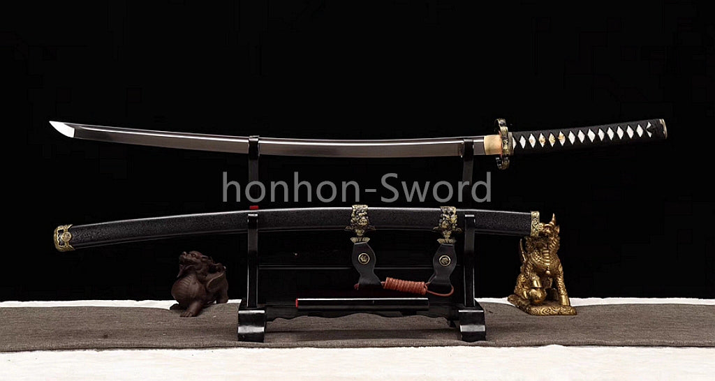 High Quality 9260 Spring Steel Japanese Tachi With Bohi Sword Sharp Full Tang