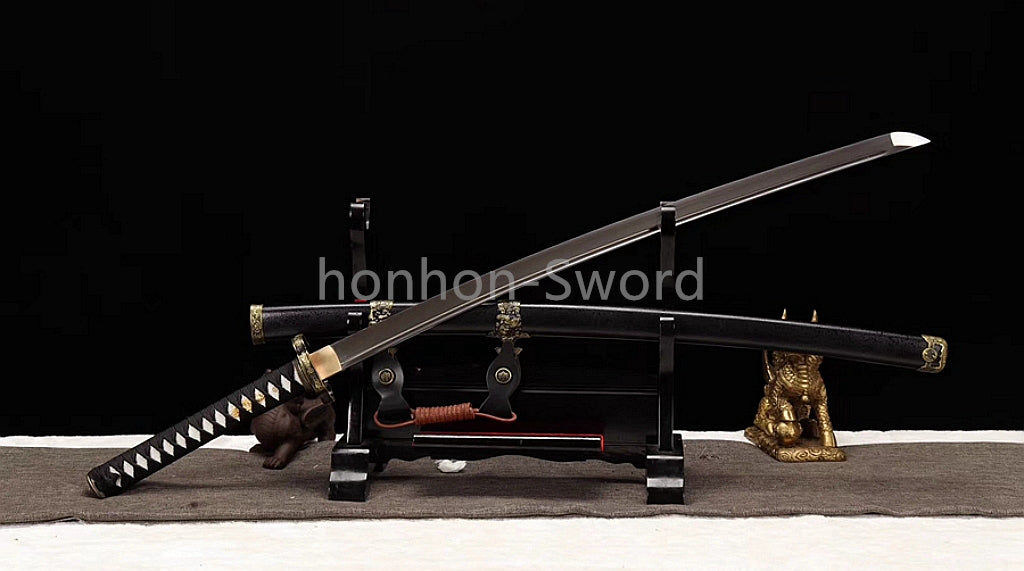 High Quality 9260 Spring Steel Japanese Tachi With Bohi Sword Sharp Full Tang