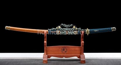 High Quality 9260 Spring Steel Japanese Tachi Full Tang Samurai Sword Real Sharp